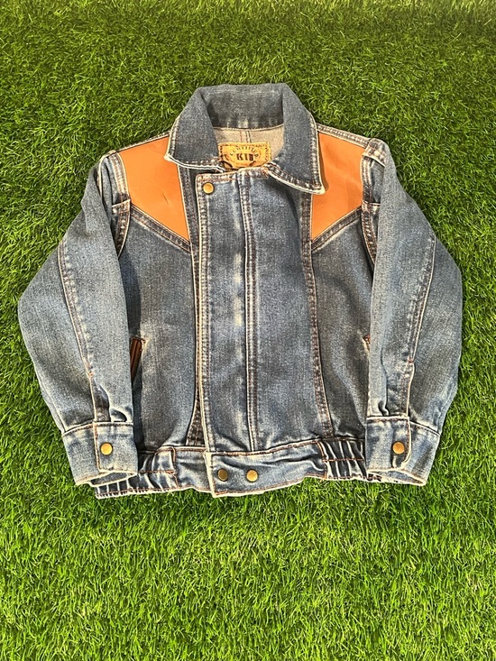 Certified Kid Other - Vintage 90s 1999 Certified Kid Superman Shield Denim Jacket Unisex Kids Size 6